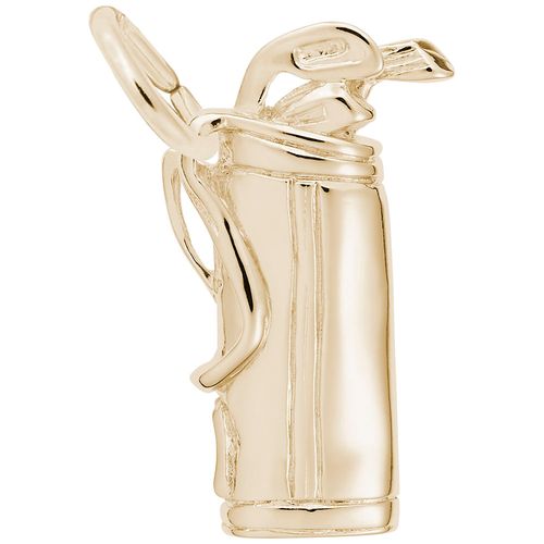 Golf Clubs Charm 14K Gold - 10-1280