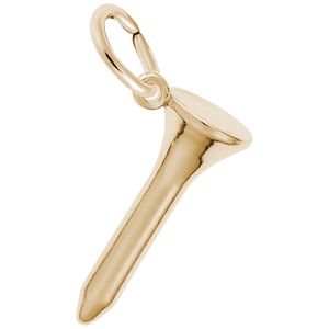 Golf Tee Charm 10K Gold - 10-3689