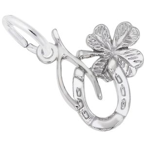 Good Luck Charm White Gold - 10-0452
