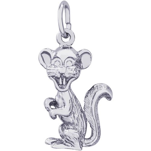 Gopher Charm White Gold - 10-4986