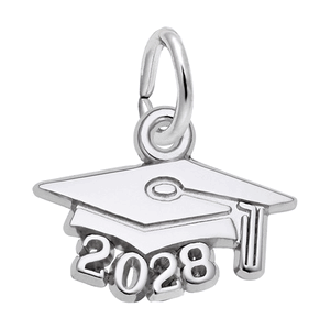 Rembrandt Grad Cap 2028 Charm 10k Gold - 10-6758-0-10k