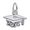Rembrandt Grad Cap 2030 Charm 14k White Gold - 10-6760-0-14kw