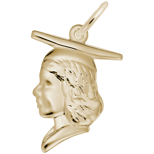 Graduation Charm 14K Gold - 10-0178