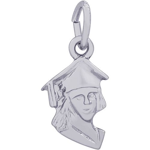 Graduation Charm Silver - 10-5340