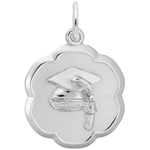 Graduation Charm Silver - 10-2033