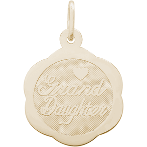 Granddaughter Charm 10K Gold - 10-6499