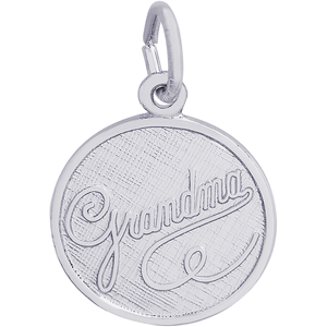 Grandma Charm Silver - 10-5620