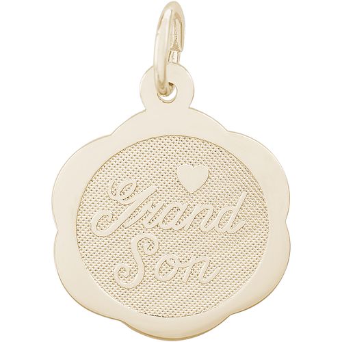 Grandson Charm Gold Plated - 10-3797