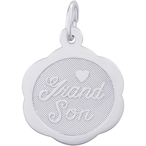 Grandson Charm White Gold - 10-3797