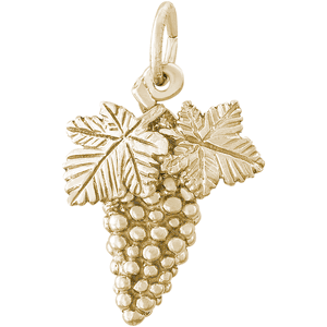 Grapes Charm 14K Gold - 10-1930