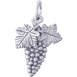 Grapes Charm White Gold - 10-1930