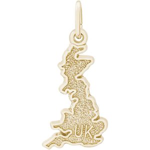 Great Britain Charm Gold Plated - 10-7920