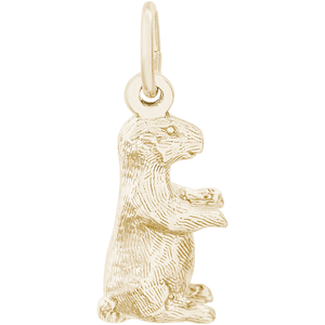 Groundhog Charm 10K Gold - 10-2078