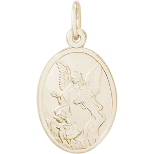 Guardian Angel Charm 14K Gold - 10-3387