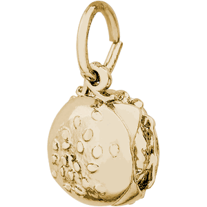 Hamburger Charm 10K Gold - 10-8172