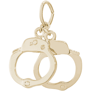 Handcuffs Charm 10K Gold - 10-1646