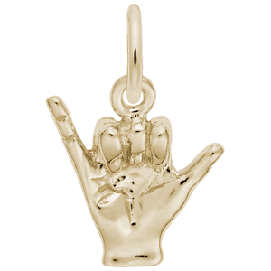 Hang Loose Charm 10K Gold - 10-3503