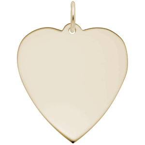 Heart Charm 10K Gold - 10-4606