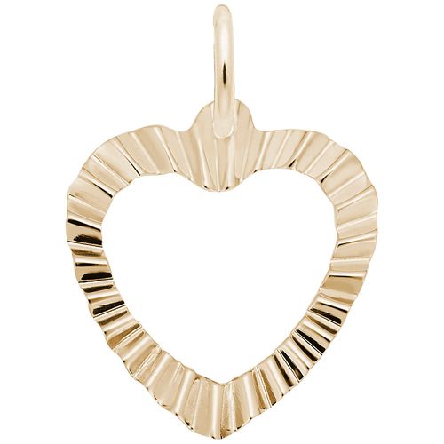 Heart Charm 10K Gold - 10-6021
