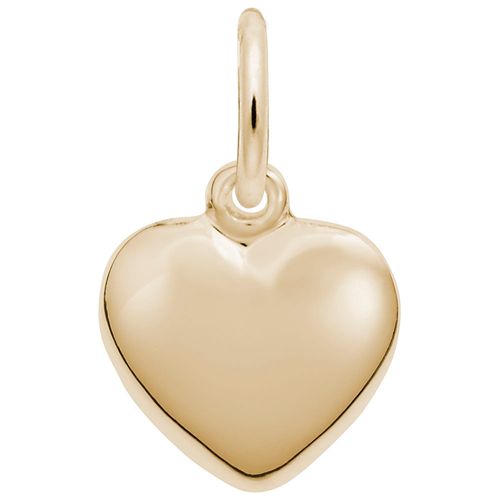 Heart Charm Gold Plated - 10-6086