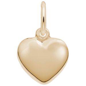 Heart Charm Gold Plated - 10-6086