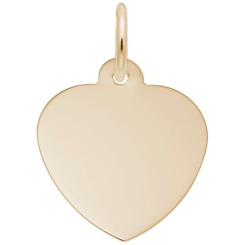 Heart Charm Gold Plated - 10-4608