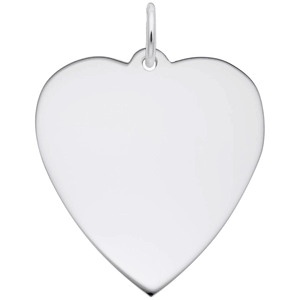 Heart Charm Silver - 10-4606