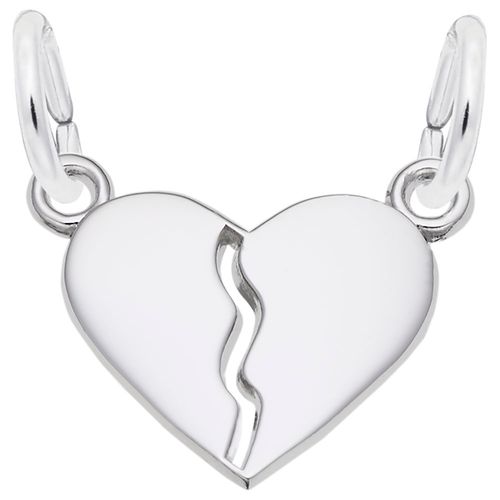 Heart Charm Silver - 10-7730