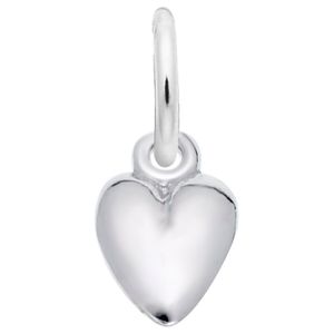 Heart Charm White Gold - 10-5480