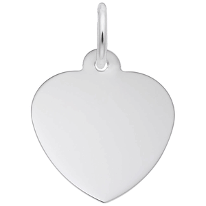 Heart Charm White Gold - 10-4608