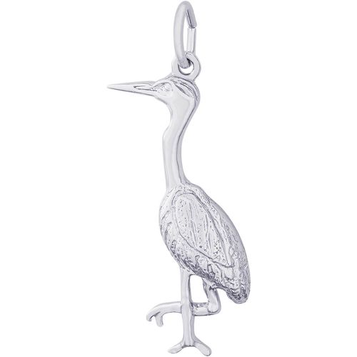 Heron Charm Silver - 10-2826