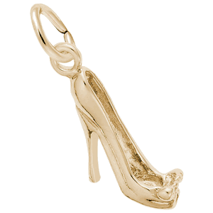 High Heel Shoe Charm 10K Gold - 10-5493
