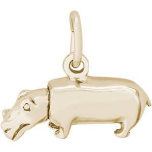 Hippo Charm Gold Plated - 10-2136