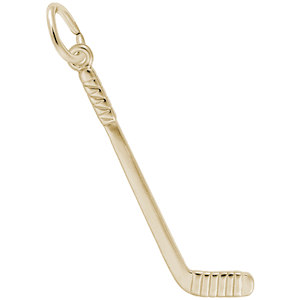 Hockey Stick Charm 10K Gold - 10-3600