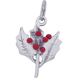 Holly Charm Silver - 10-2349