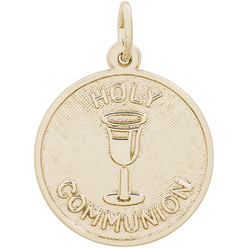 Holy Communion Charm Gold Plated - 10-3543