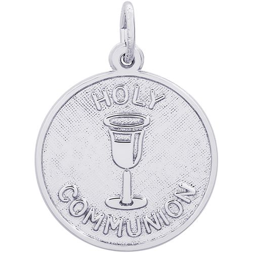 Holy Communion Charm Silver - 10-3543