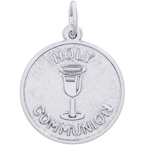 Holy Communion Charm Silver - 10-3543