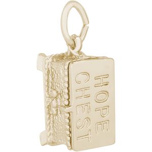 Hope Chest Charm 10K Gold - 10-0863