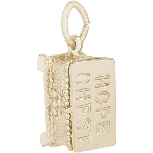 Hope Chest Charm 14K Gold - 10-0863