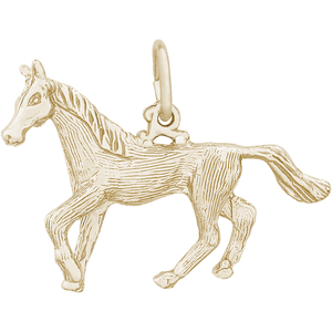 Horse Charm 10K Gold - 10-0174