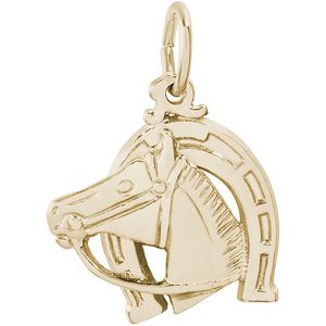 Horse Charm Gold Plated - 10-0173