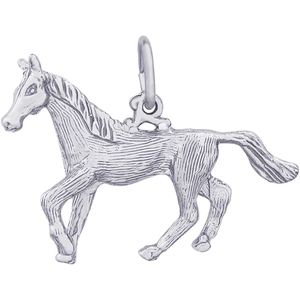 Horse Charm Silver - 10-0174