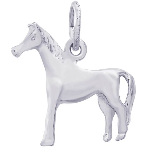 Horse Charm White Gold - 10-0413