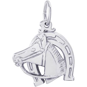 Horse Charm White Gold - 10-0173