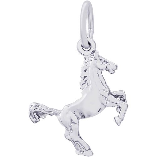 Horse Charm White Gold - 10-5618