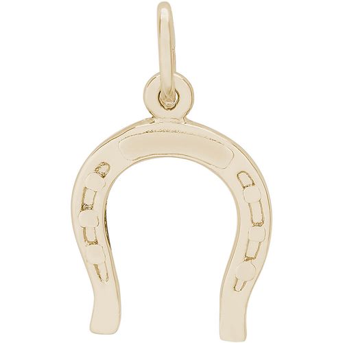 Horseshoe Charm 14K Gold - 10-1358