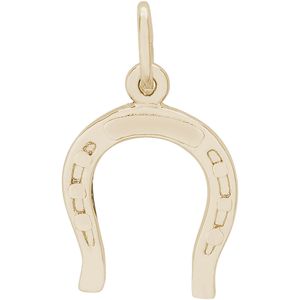 Horseshoe Charm 14K Gold - 10-1358