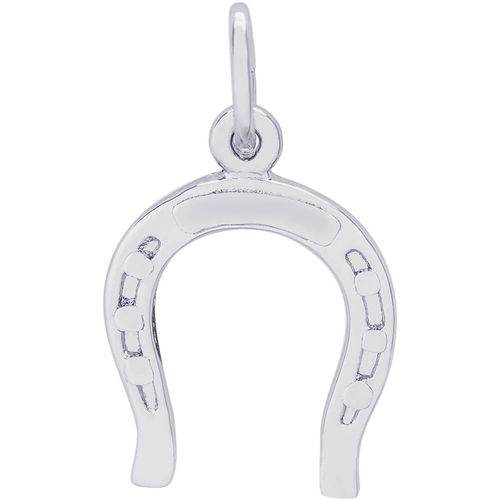 Horseshoe Charm White Gold - 10-1358