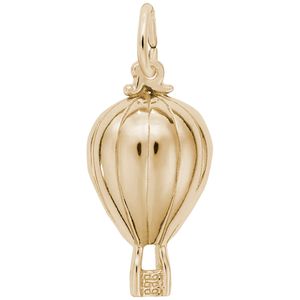 Hot Air Balloon Charm 10K Gold - 10-8208